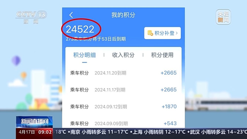 "五一假期：购票有新方法，12306积分可用于兑换火车票？经验分享在此"