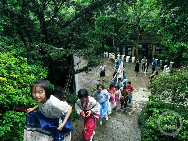 "春意盎然：孩子们在美丽的植物园里举行生动有趣的班会"