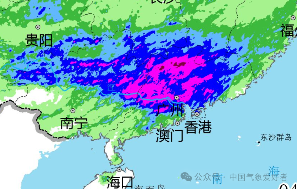 特大暴雨来了：四月最强暴雨袭击广东等，雨期超长大洪水在形成