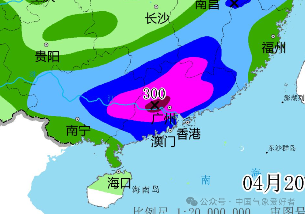 特大暴雨来了：四月最强暴雨袭击广东等，雨期超长大洪水在形成