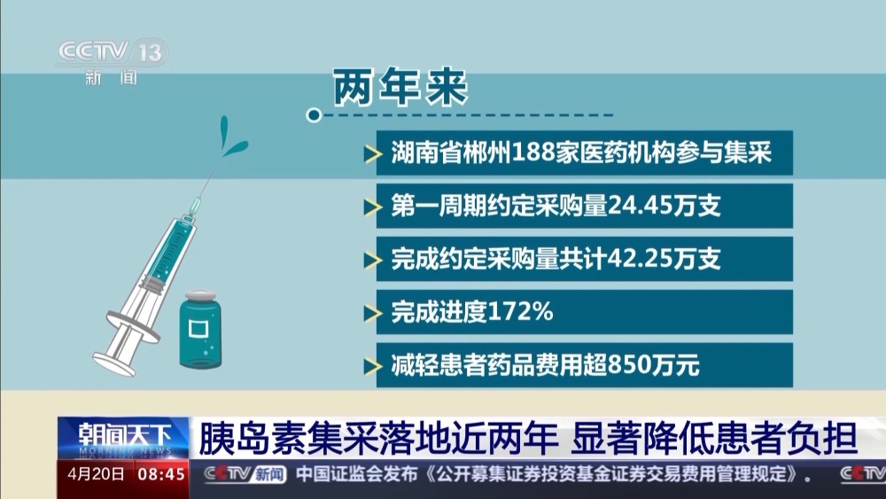 "胰岛素降价盛宴：千万患者有望从中获益！胰岛素集中采购即将开启"