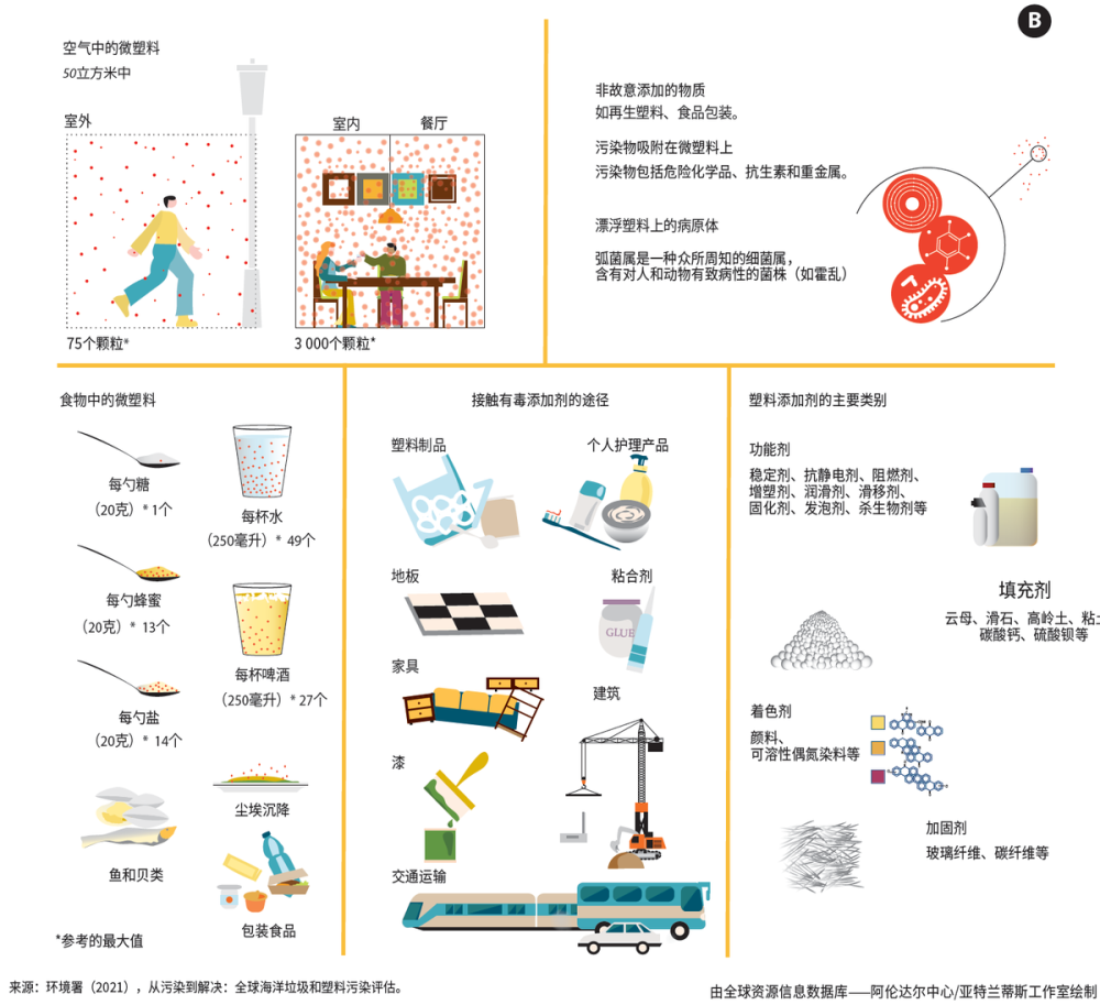 "一日摄入的塑料量：一探究竟"