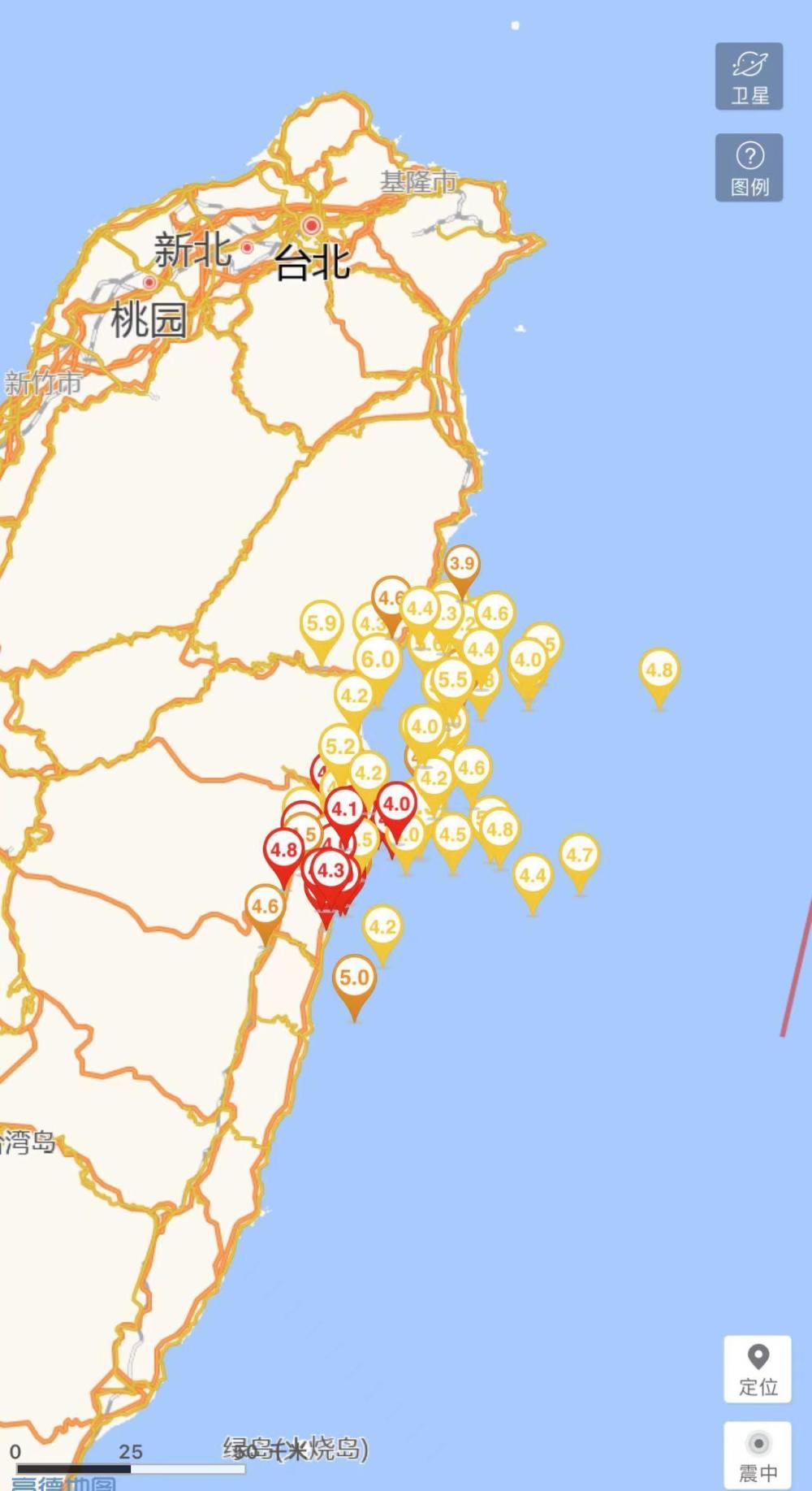 "台湾花莲地震余震密集的原因分析：专家权威解读"