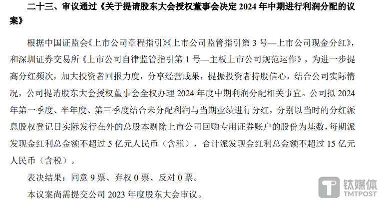 "揭秘深陷亏损困境的「铁公鸡」众生相：分红方案迎来新变局？——钛媒体焦点"