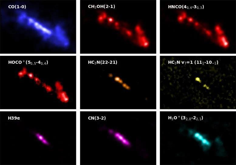 "ALMA揭示了恒星爆发星系中恒星形成的基石：新研究提供关键信息"