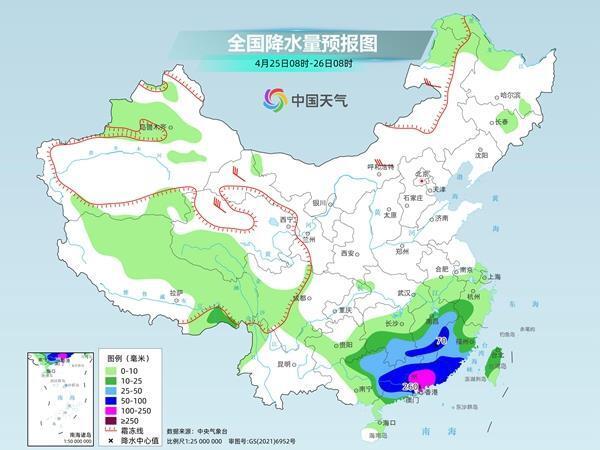 江南华南迎来降雨最强时段，北方30℃以上地区或成一片雨海