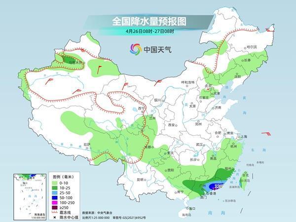 "江南华南迎来降雨最强时段，北方30℃以上地区或成一片雨海"