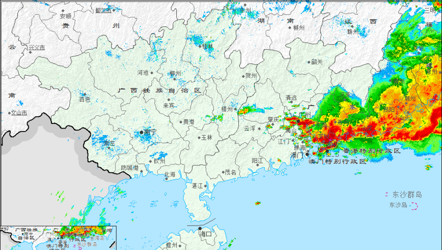 广东省未来几个月降雨量将显著增加，预计将下个月进入5月前广东将经历大范围的洪水。