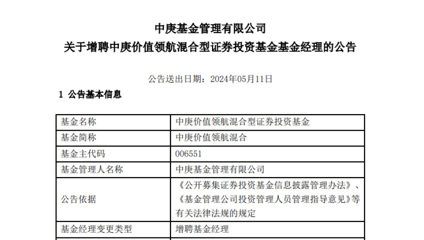 丘栋荣：手中掌握中庚基金9.73%股份，这将如何影响他的职业生涯？”