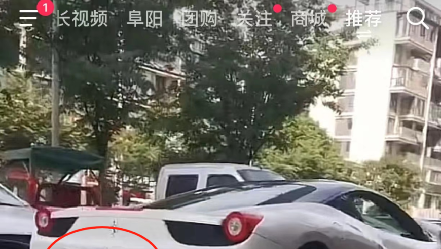 阜阳警方查处：网红非法买卖法拉利跑车，‘套牌摆拍’行为被制止

或者

阜阳警方抓获网络红人非法买卖法拉利跑车的行为，其“套牌摆拍”行为也被严惩