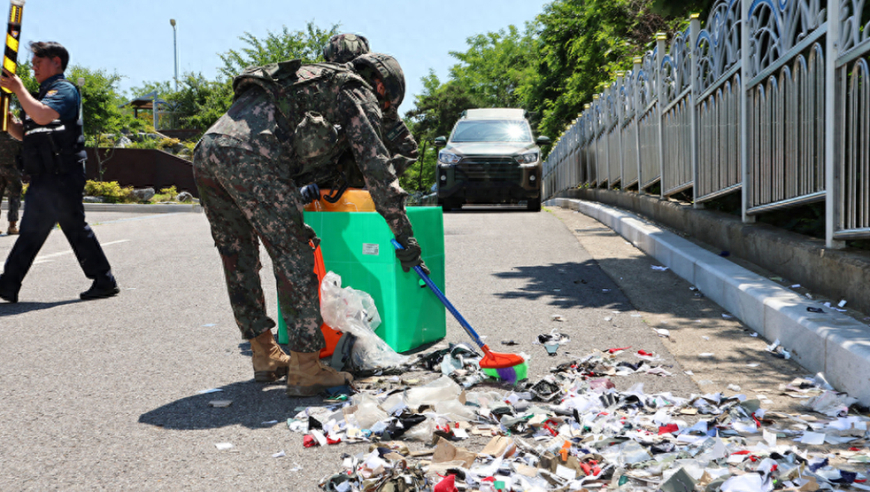 韩国撕毁《9·19军事协议》后果严重：朝鲜粪便气球袭击事件加剧地区紧张局势