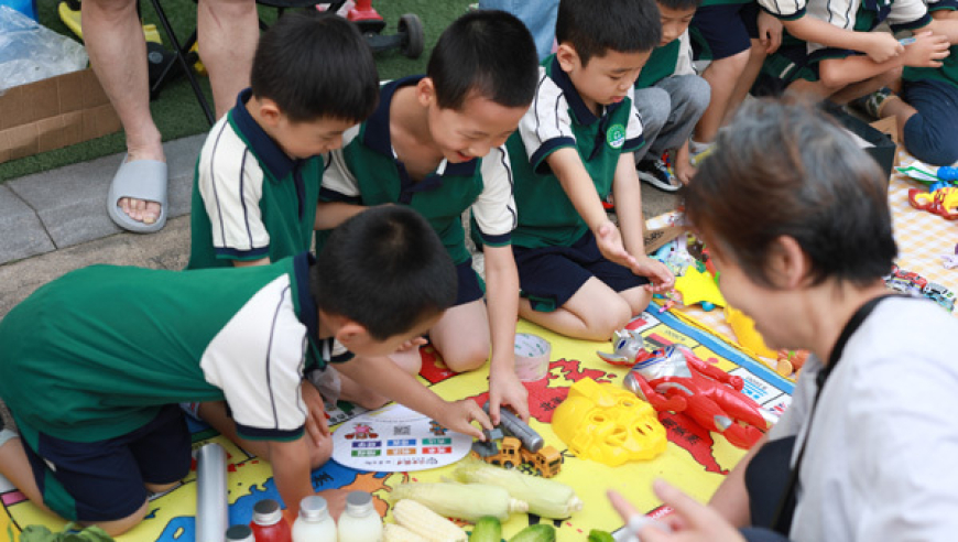 大学城树人幼儿园：让孩子的劳动技能与知识并茂发展