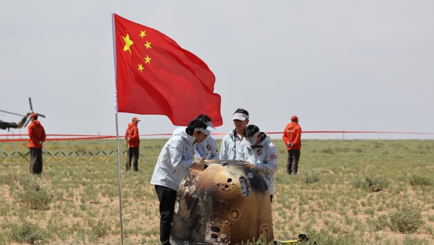 中美双方最近登月比赛的比分：4比0.5