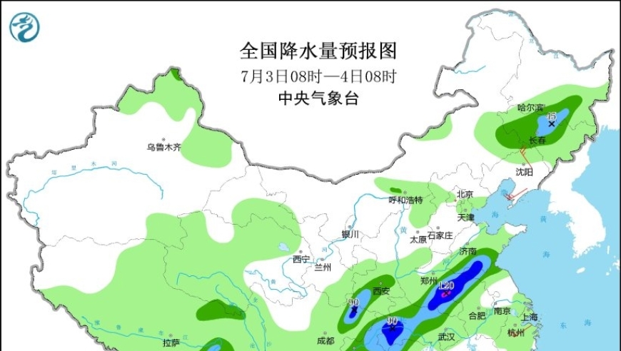 中央气象台发布预报：雨带北抬，北方旱区将迎来‘解渴雨’