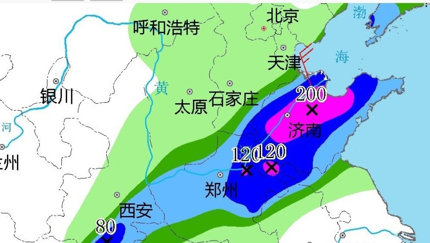 南方降雨频繁，北方迎来两大罕见暴雨预警！山东将遭受连续暴雨袭击！