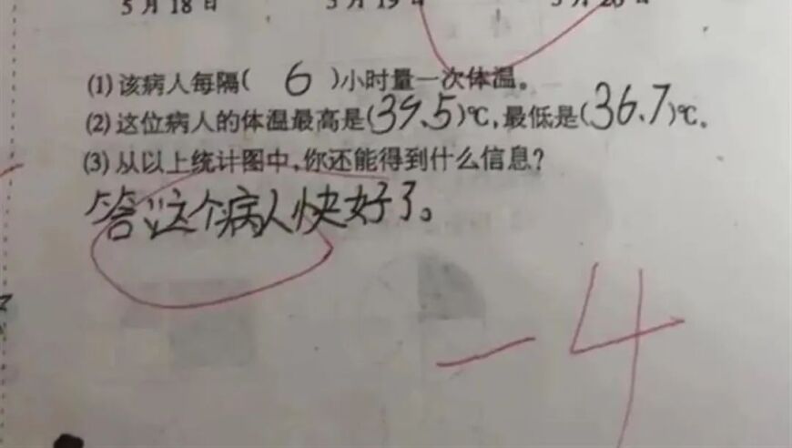 医生呼吁，小学生数学得分问题引起社会关注：将4分还给孩子！