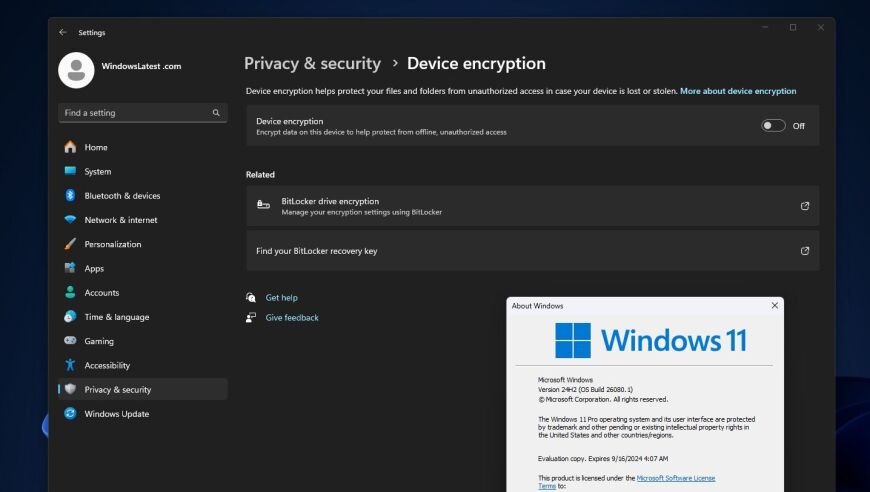 微软承认Windows 11设备在7月的更新可能导致系统陷入BitLocker恢复模式