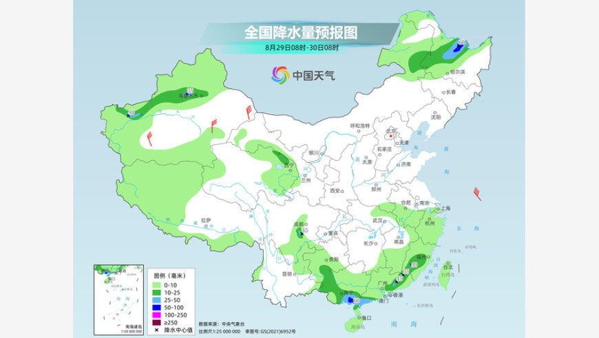 四川盆地持续高温，北方降水过程即将上线