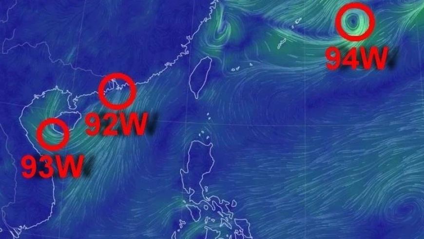 喜迎国庆，西太平洋再现多次扰共舞：最新台风动态更新