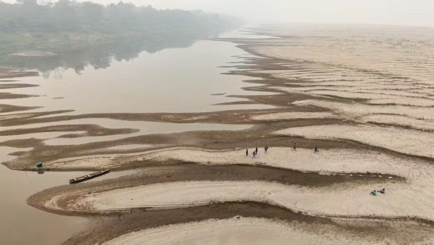 2019年：地球的灾难！亚马逊河床干涸，巴西与气候异常危机凸显