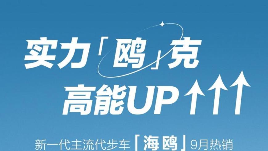 比亚迪纯电小车海鸥上市累计销售59.19万辆，现款6.98~8.58 万元