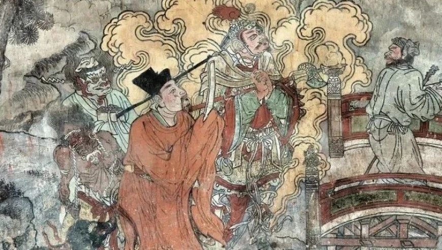 领略古庙神奇：揭秘山西元代壁画的无尽魅力