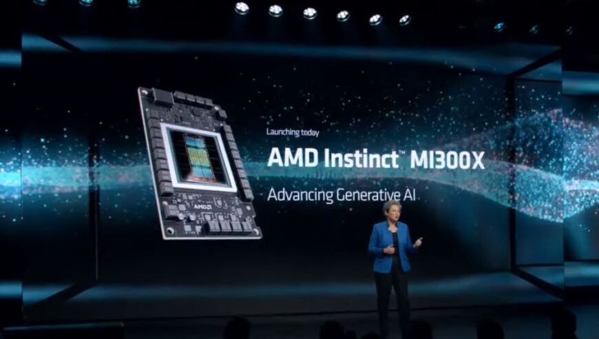 AMD MI300X AI加速卡预计将于今年发布，预期销量达到50万台。