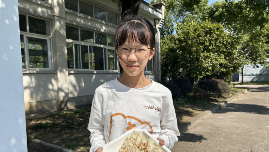 好香的桂花雨！孩子们收获满满的甜