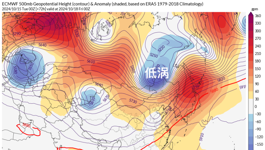 强冷空气南下，预计暴雨覆盖中国！最新预警！科学家预测有温带台风即将形成