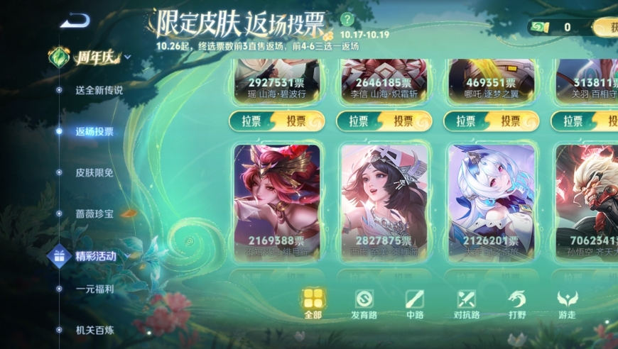 多日投票结果公布：只有一天时间，猴子票数近千万，前三位排名出现些许变动