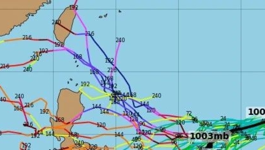 下周新台风谭美将对我国沿海地区带来影响