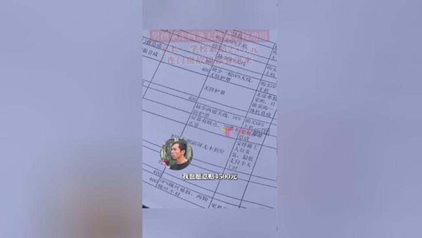 广东一学生因拿走两条天线被劝退 父母要求赔偿25万

知名大学学生因抢夺学校天线遭退学 学生父母索赔25万

学生抢夺学校天线被撤职 学校要求赔偿25万

广东一学生抢夺天线遭劝退 事件引发索赔纠纷 赔偿金额达25万