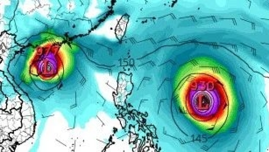 疯狂！银杏还未登录！GFS又有报告，双台风仍侵袭沿海地区！