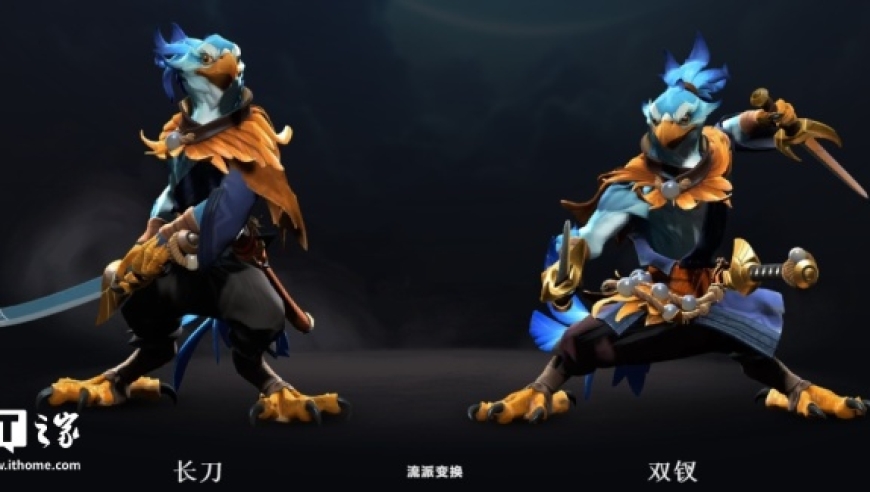 《DOTA2》全新英雄凯震撼登场，四种武器和两项技能自由切换！