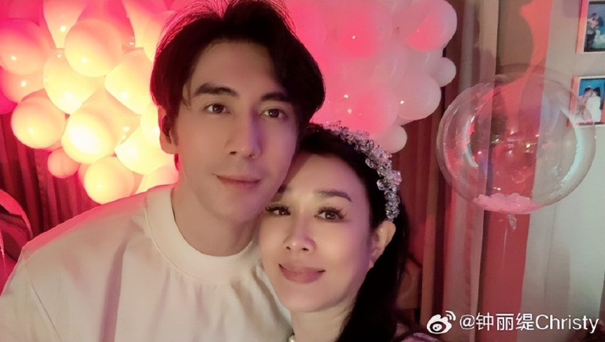 钟丽缇庆祝与张伦硕结婚八周年，甜蜜时光无惧年龄差距超甜