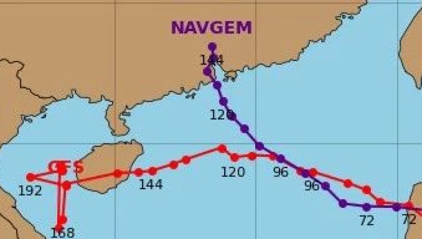 下周准备应对两个台风，银杏可能会影响我国沿海地区