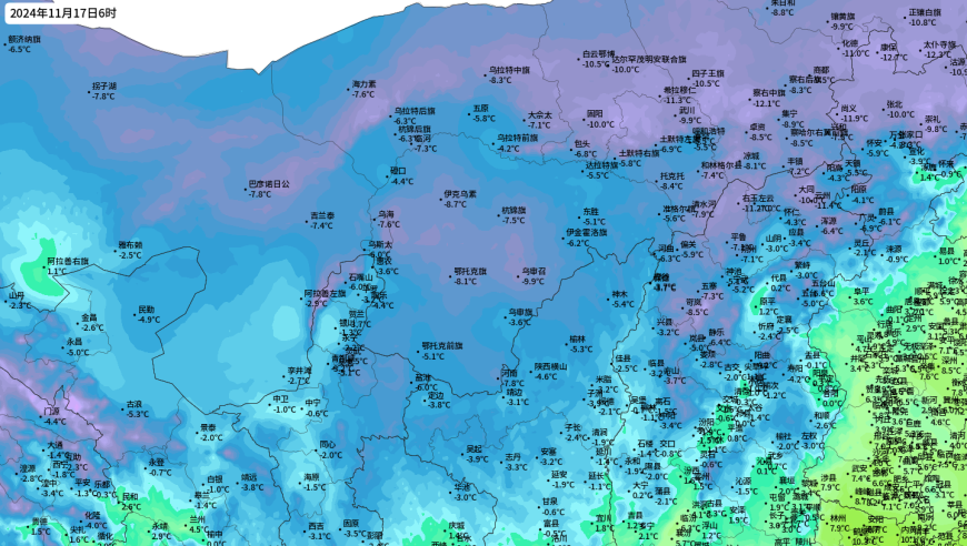 强冷空气南侵，紧急应对连环炮寒潮袭扰的模型预报