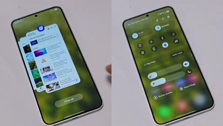 三星 One UI 7 动画新演示视频曝光：提升操作流畅性