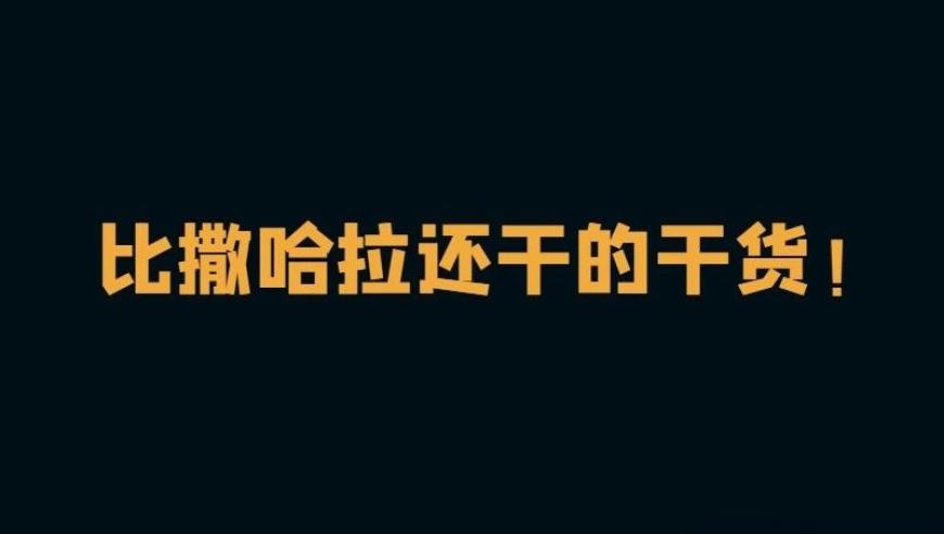 高效约会攻略：怎样才能成功找到你的另一半？请参阅《喂饭级教程》