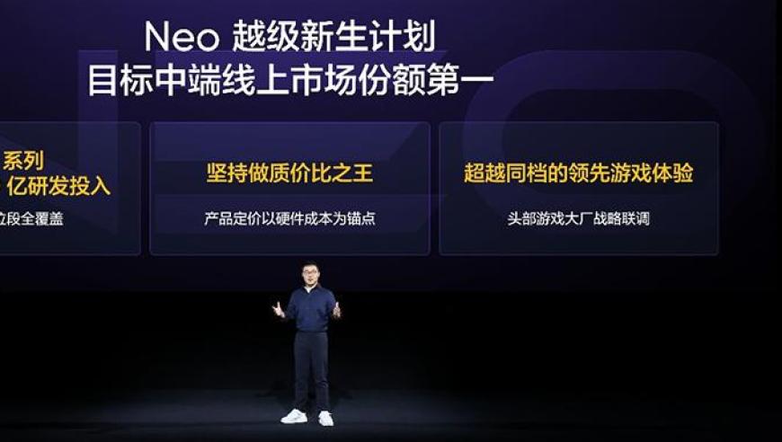 真我 Neo 系列强势出击！砸10亿研发，冲击中端线上市场第一