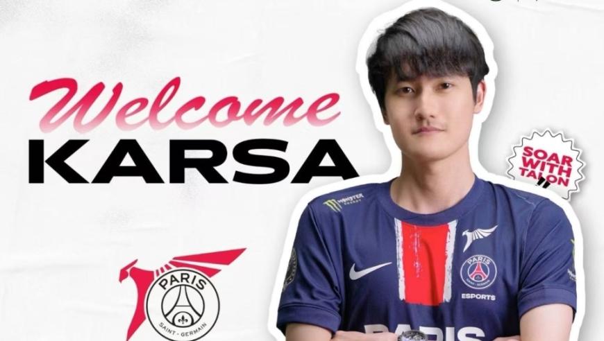 Karsa正式加盟PSG，PSG外卡赛再掀新高潮：电竞圣经奏响新的篇章！