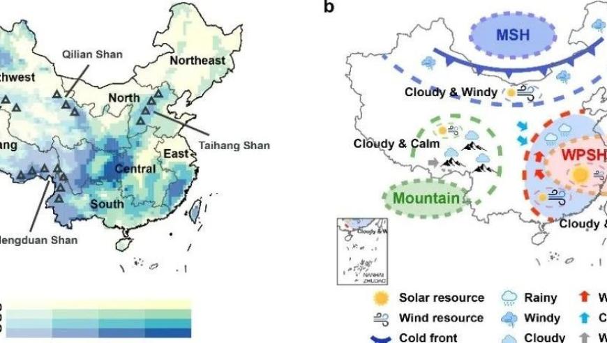 气候变化导致愈发频繁的中国复合低风-低光极端事件 | NSR论文