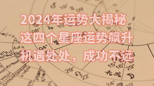 2024年十二星座详解：运势大揭秘