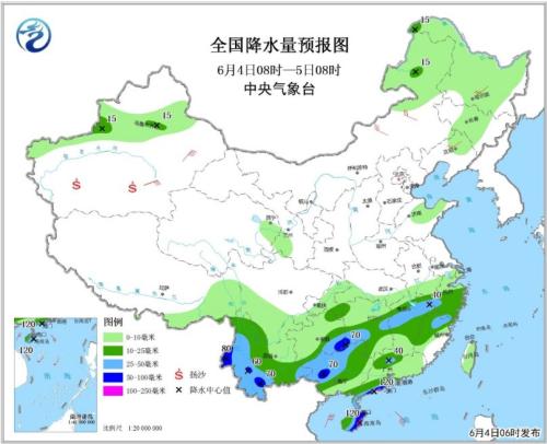 2024年4月，广东最大降雨量预测分析报告发布，可能引发更大范围内的洪涝风险