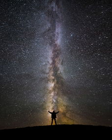 倾听星空与月的交响乐——‘星月对话’现夜空