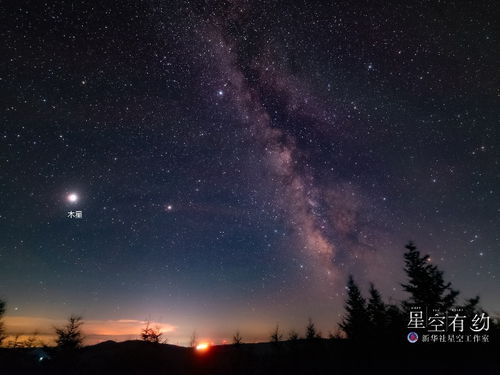 倾听星空与月的交响乐——‘星月对话’现夜空