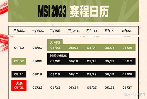 MSI胜败分组赛赛程已公布：5月7日，TES将率先登场！

优化后的
电竞赛事即将开启，MSI胜败分组赛赛程发布！今日，TES战队将率先登场。