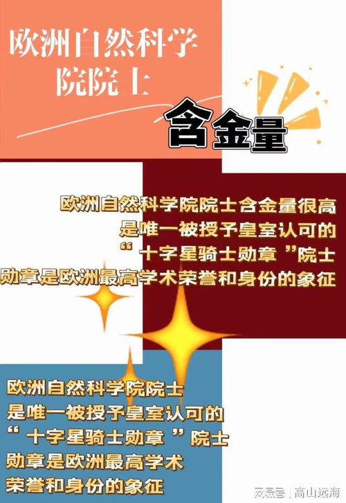 网上热议：欧洲自然科学院院士含金量如何？各界观点各异