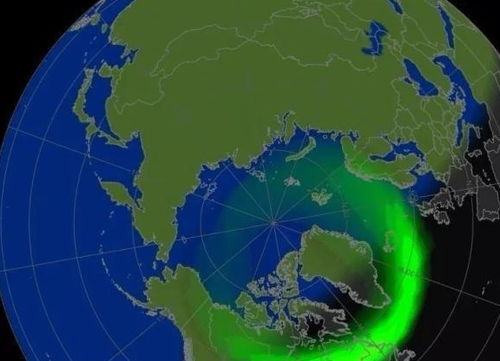 地磁场活跃，极光即将显现——未来天气预测分析的前沿技术

全球气象趋势：地磁场与极光的关联及其影响——未来的预测与防范