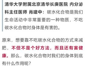 专家纠正：不吃碳水化合物真的能减肥吗？